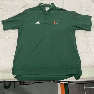 Adidas Green Polo Shirt